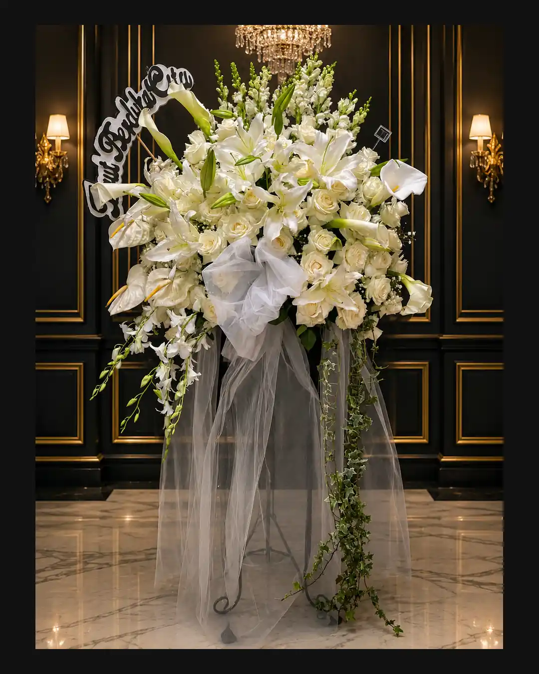 Toko Bunga Rumah Duka Grand Heaven Pluit Jakarta Utara Standing Flower Duka Cita Grand Heaven Pluit Jakarta Utara
