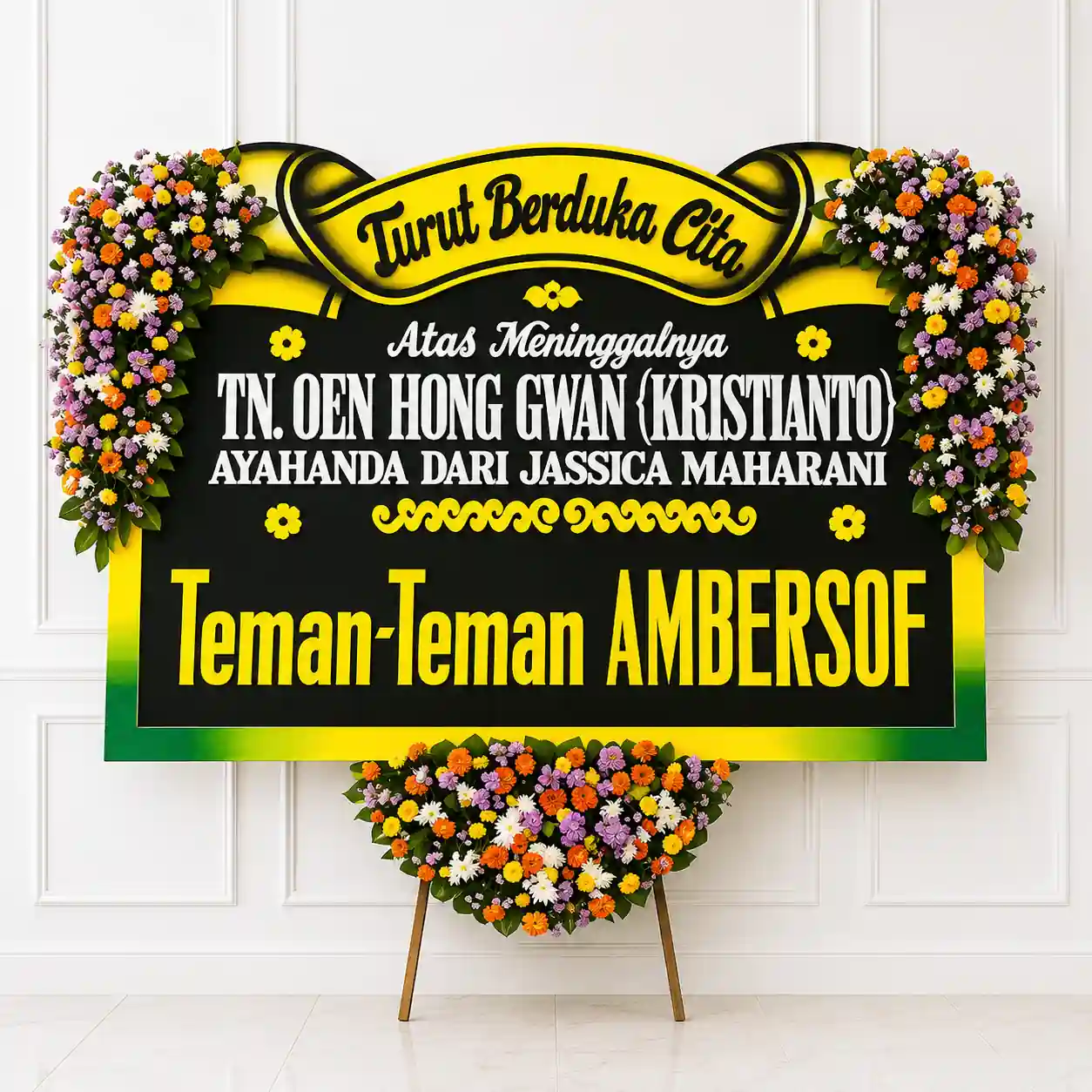 Toko Bunga Rumah Duka Grand Heaven Surabaya Jawa Timur Bunga Papan Duka Cita heaven Surabaya 2