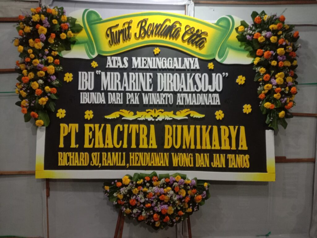 Toko Bunga di sekitar Rumah Duka Heaven Surabaya