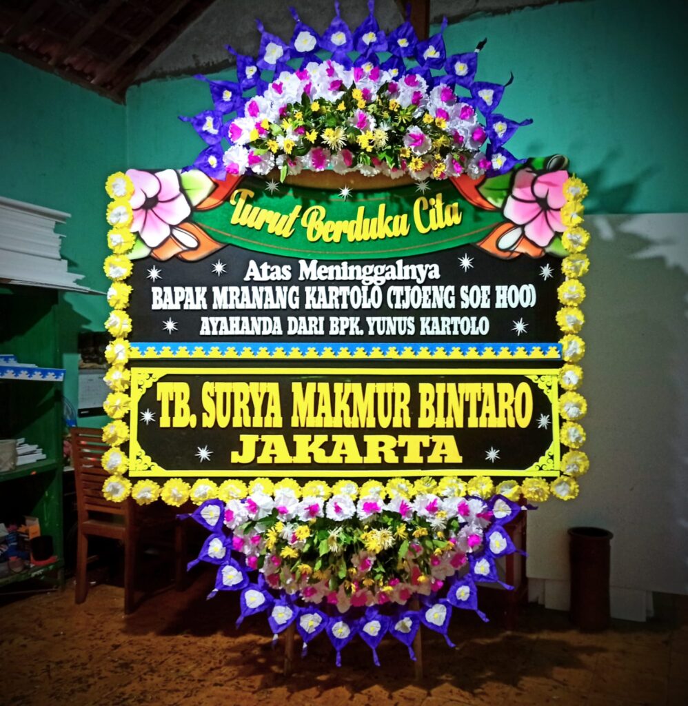 Toko Bunga Rumah Duka Thiong Ting Solo Jawa Tengah