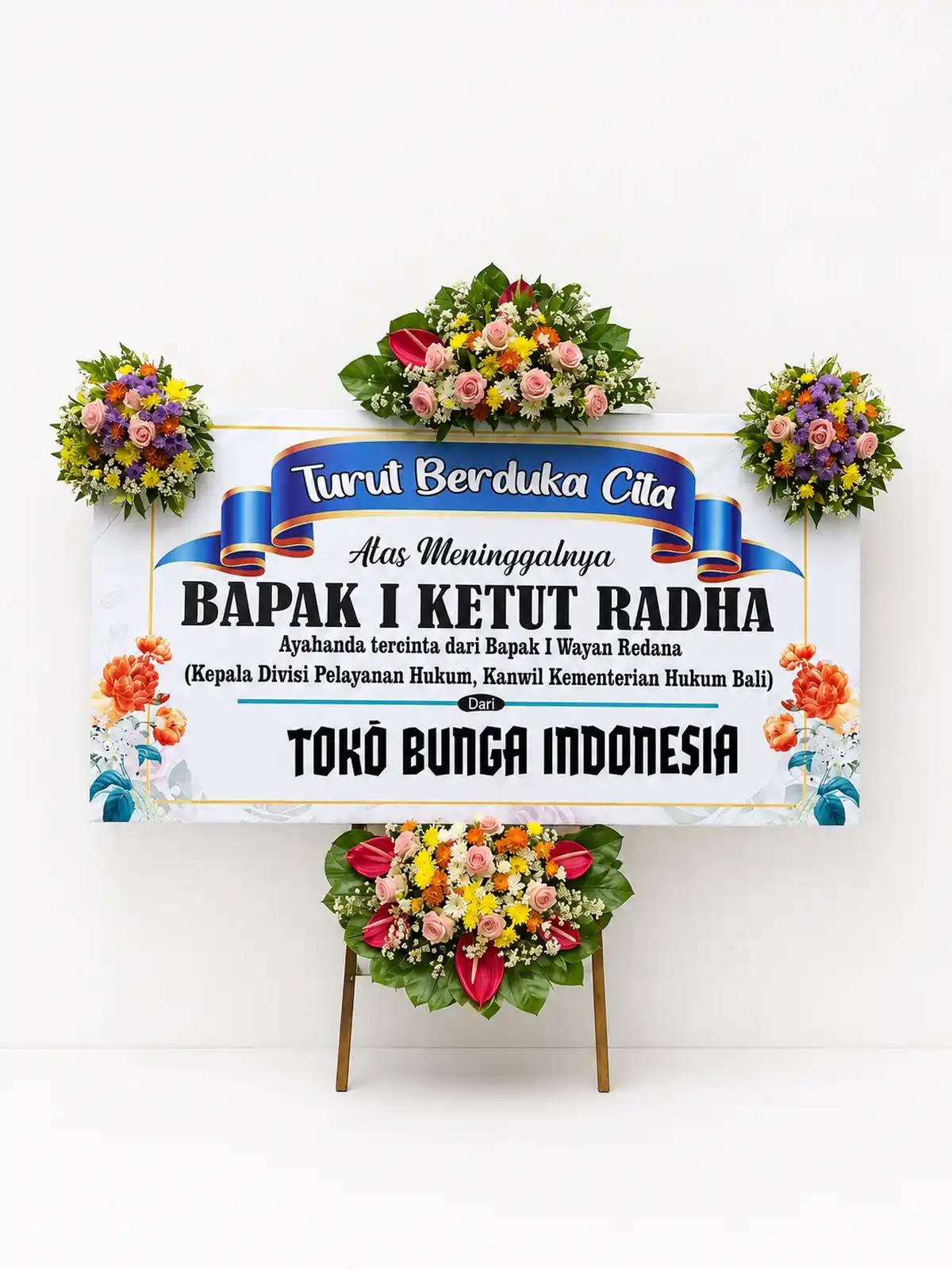 Toko Bunga Dekat Rumah Duka Kertha Semadi Denpasar untuk Karangan Bunga Duka Cita dan Standing Flower Standing Flower Rumah Duka Kertha Semadi Denpasar