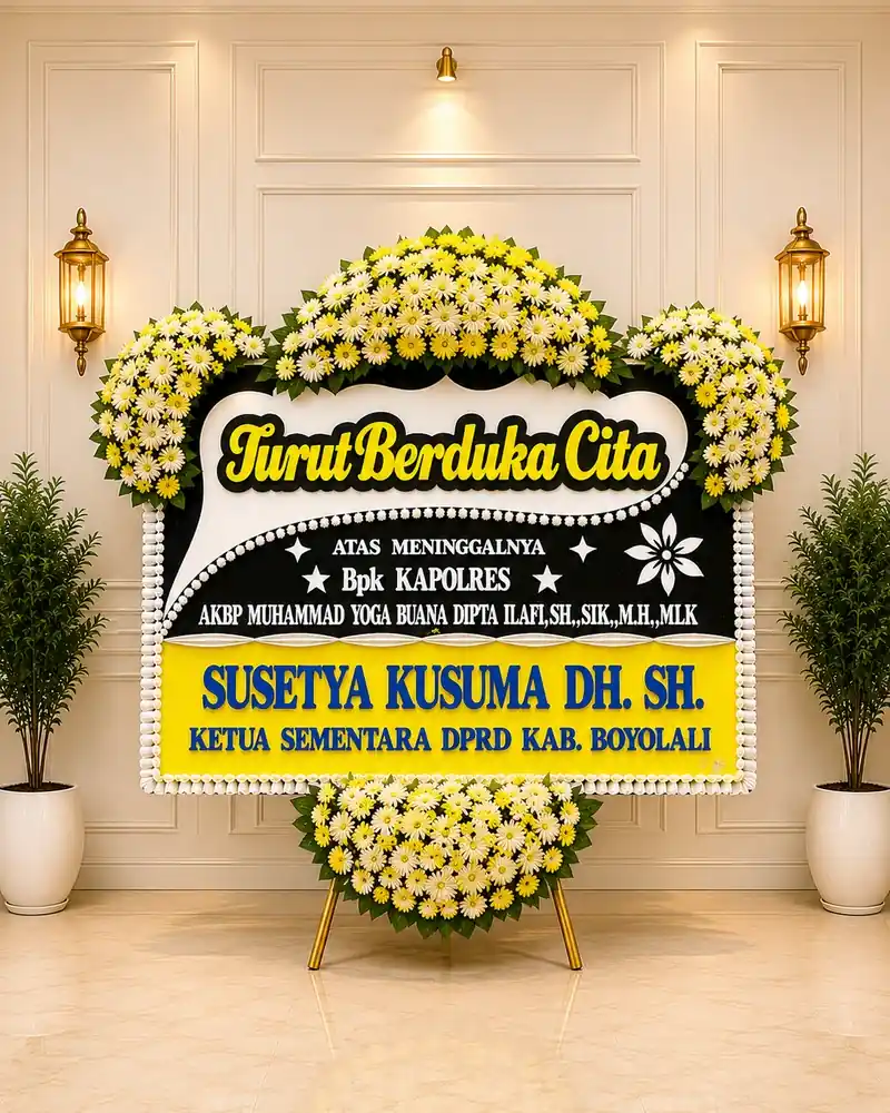 Bunga Papan Duka Cita