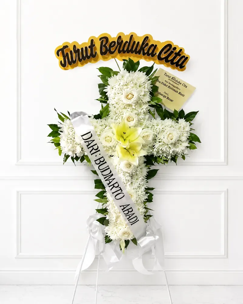Toko Bunga Rumah Duka St Carolus Jakarta Bunga Salib Duka Cita